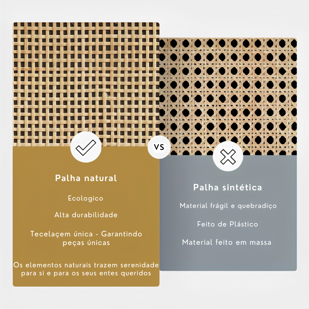 Rattan Prime™ — Menos bagunça à vista, mais beleza no ambiente.