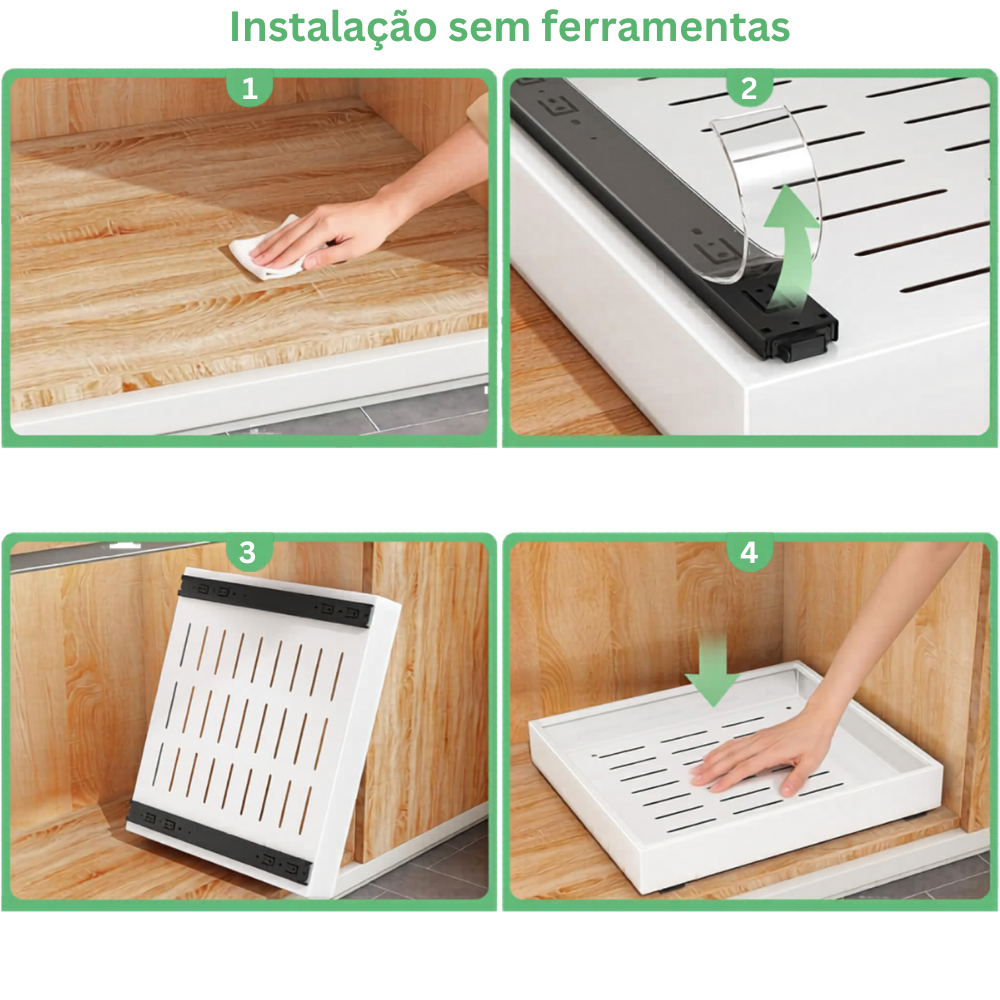 GavetaMax™ — Mais organização no armário. Compre 1 e leve 2.