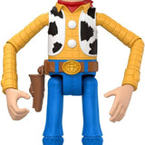 Boneco Woody Toy Story Disney Pixar Mattel. Com aprox. 18 cm e articulações móveis. Ideal para aventuras da nova geração. Para crianças a partir de 3 anos.