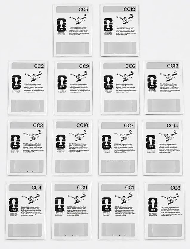 Kit 14 Figurinhas Especial Completa Coca Cola Copa 2026 Oficial Panini