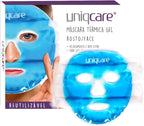 MASCARA TERMICA GEL AZUL PARA ROSTO UNIQCARE COR:AZUL