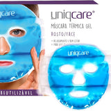 MASCARA TERMICA GEL AZUL PARA ROSTO UNIQCARE COR:AZUL