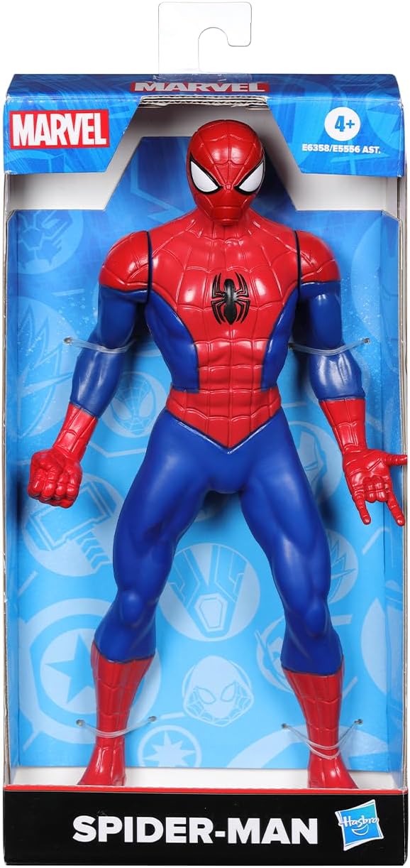 Boneco Marvel Olympus Homem Aranha - E6358 - Hasbro, Vermelho e azul