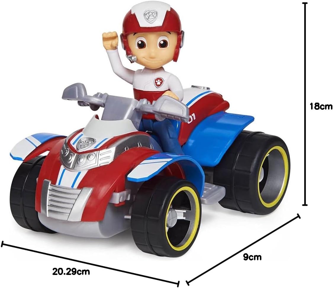 Patrulha Canina - Boneco de 6cm e Veículo - Everest
