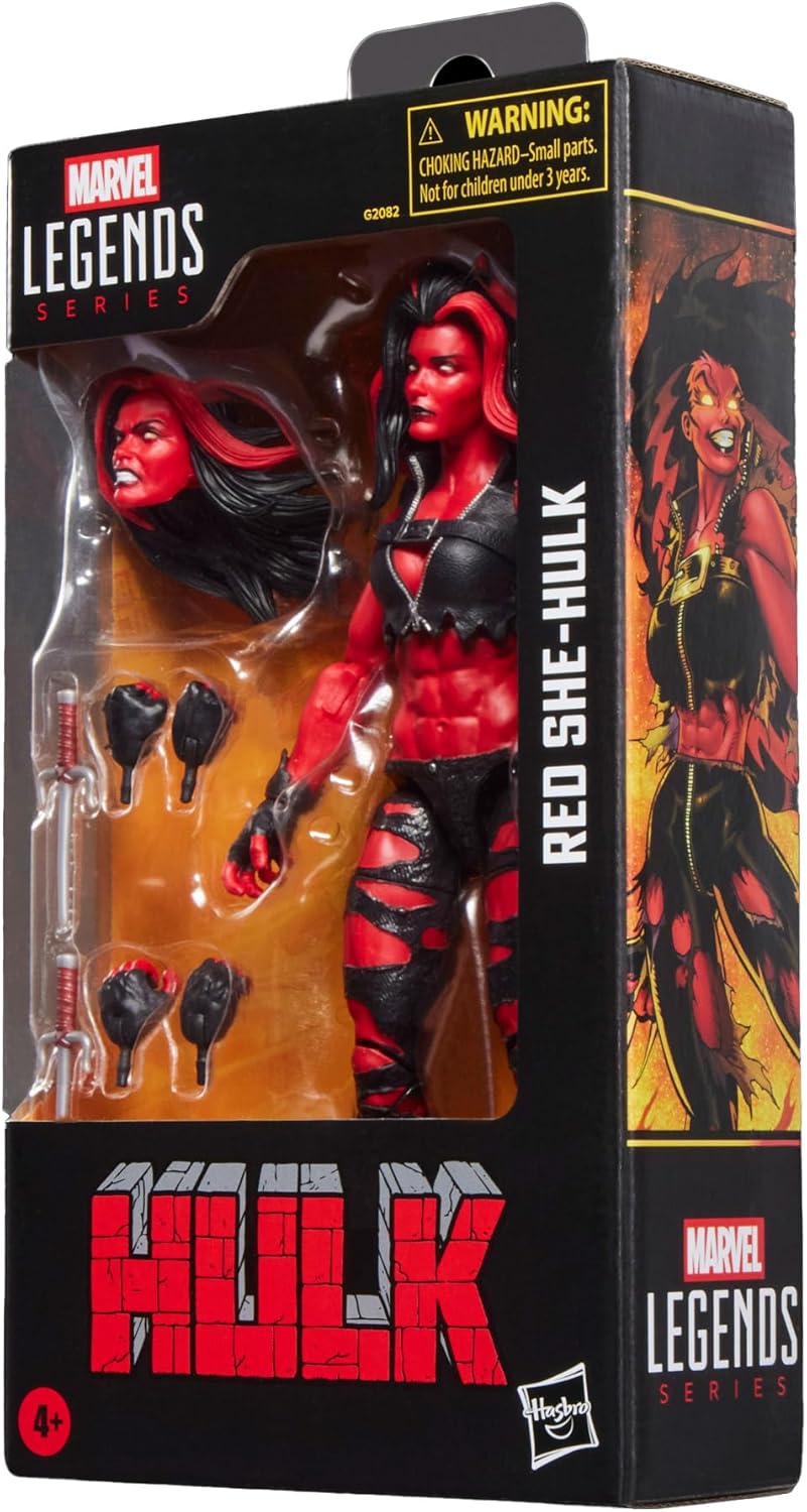 FIGURA MARVEL LEGENDS RED SHE-HULK