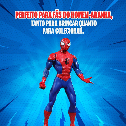 Boneco Marvel Olympus Homem Aranha - E6358 - Hasbro, Vermelho e azul