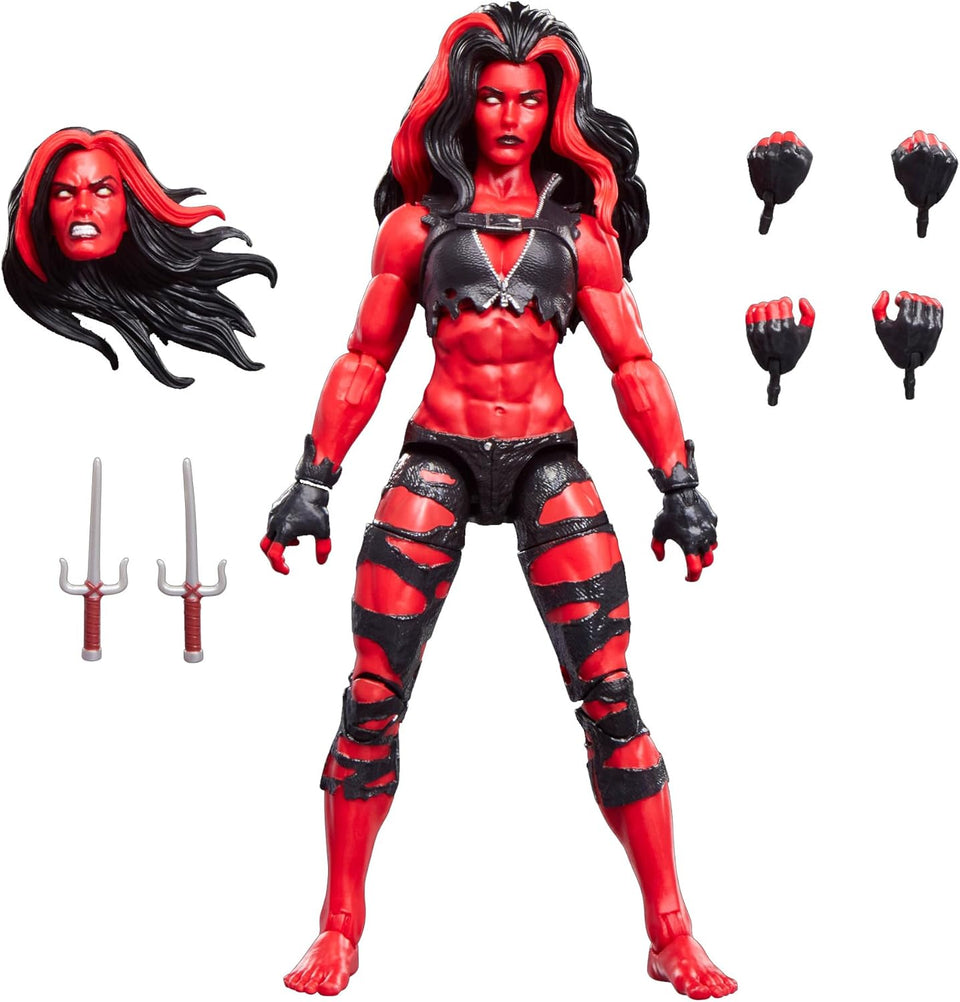 FIGURA MARVEL LEGENDS RED SHE-HULK