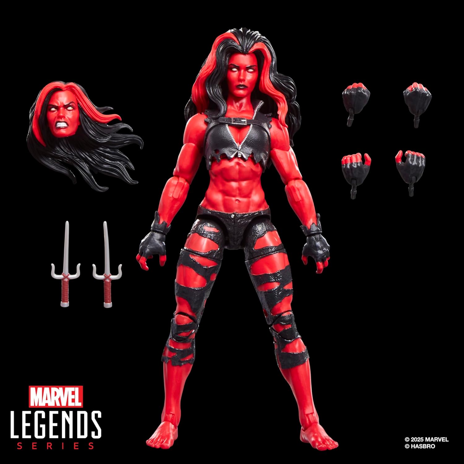 FIGURA MARVEL LEGENDS RED SHE-HULK