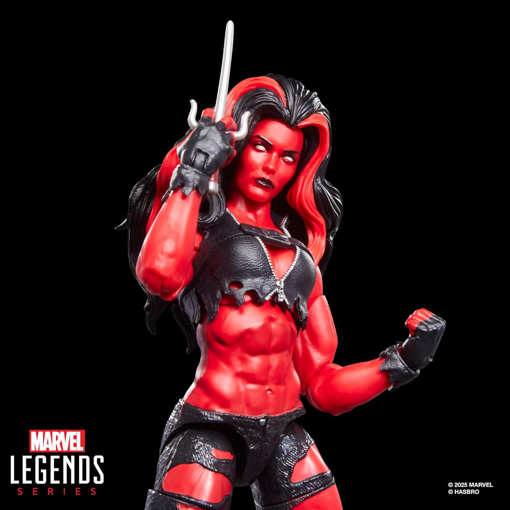 FIGURA MARVEL LEGENDS RED SHE-HULK