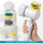 Escova Elétrica PowerClean 5 em 1™ - Pare de esfregar sujeira com as mãos