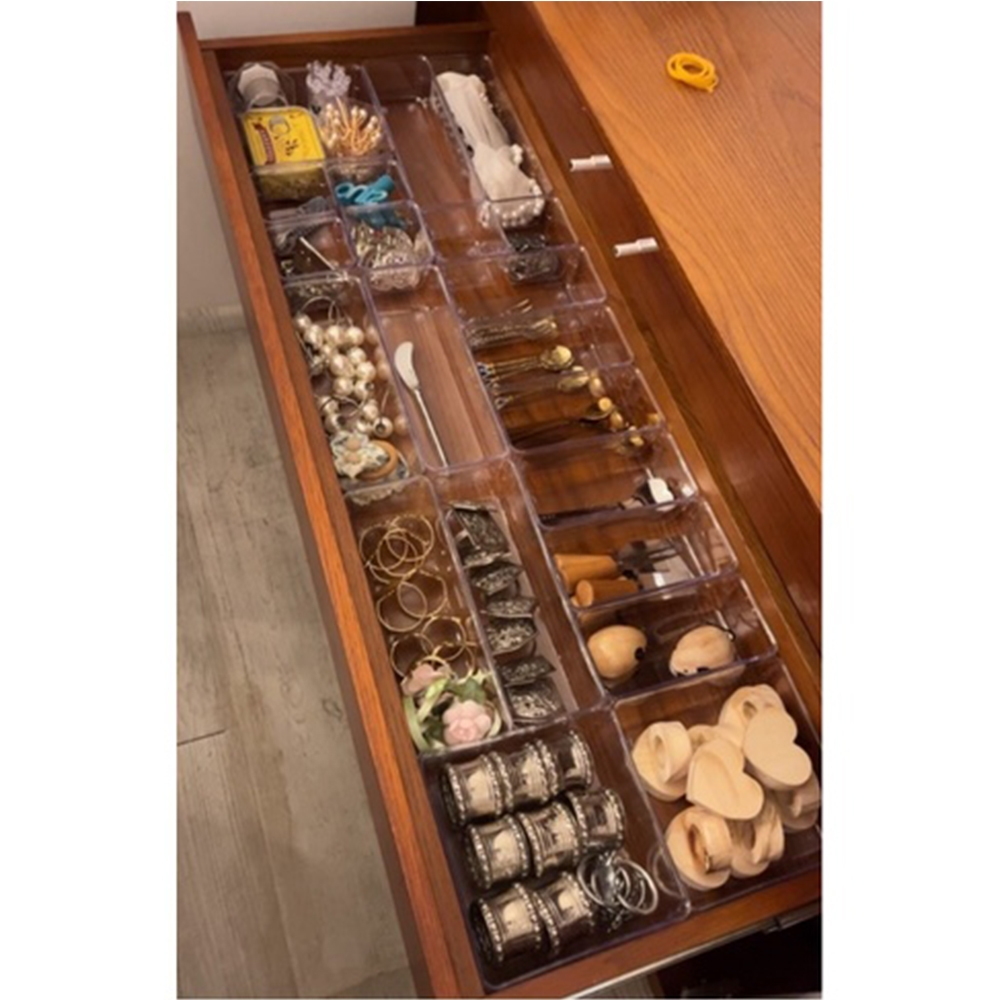 Kit de 10 Organizadores Multiuso Acrilico Rebirth