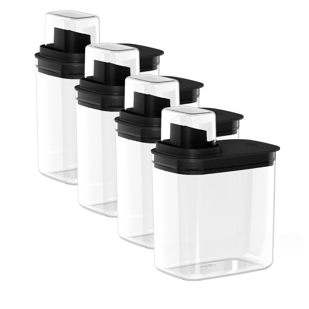 Kit 4 Peças Dispenser Flow 1,5 Litros