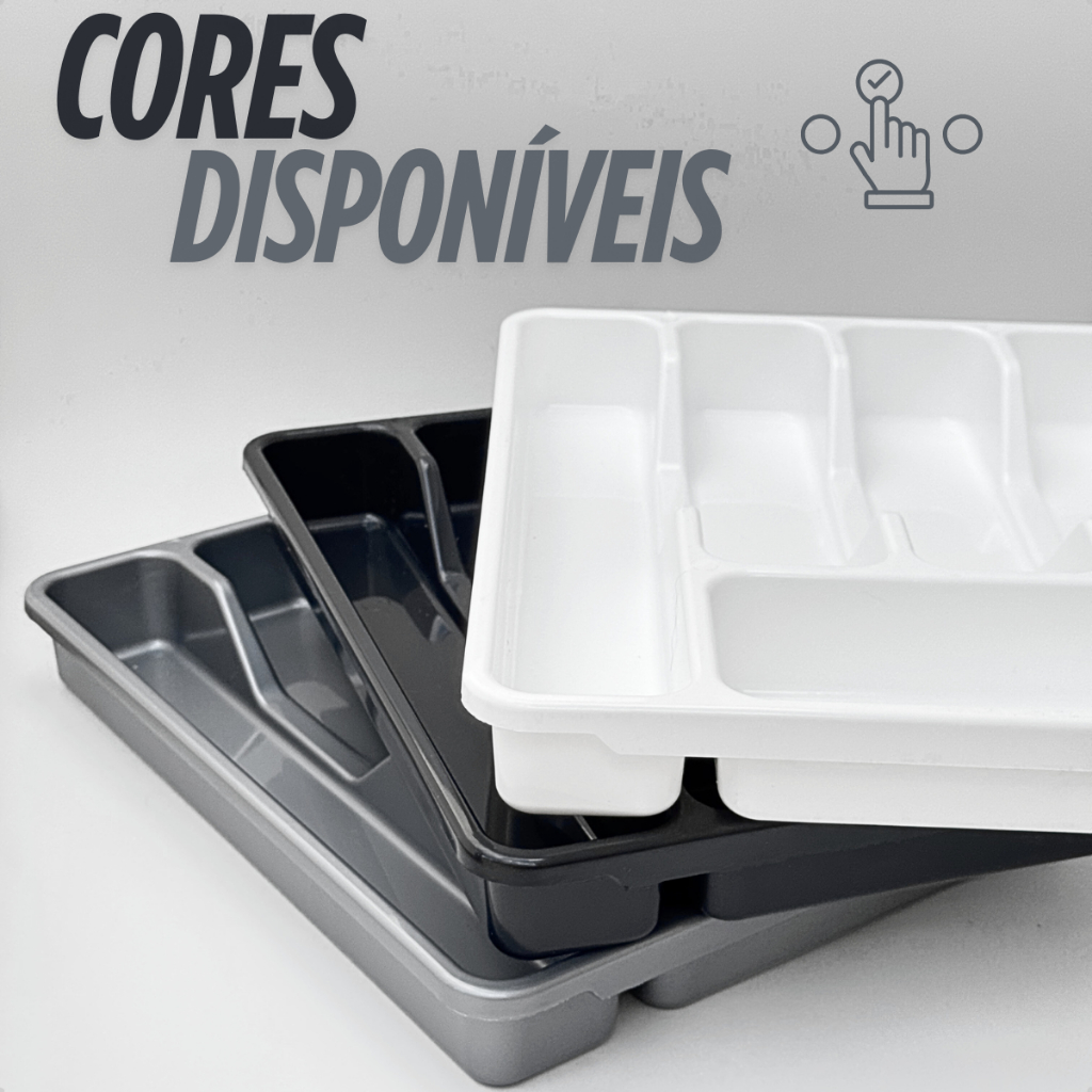 Porta Talheres Organizador de Gaveta de Cozinha