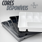 Porta Talheres Organizador de Gaveta de Cozinha