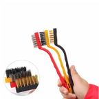 Escovas de Aço Multiuso Kit 3 Pcs