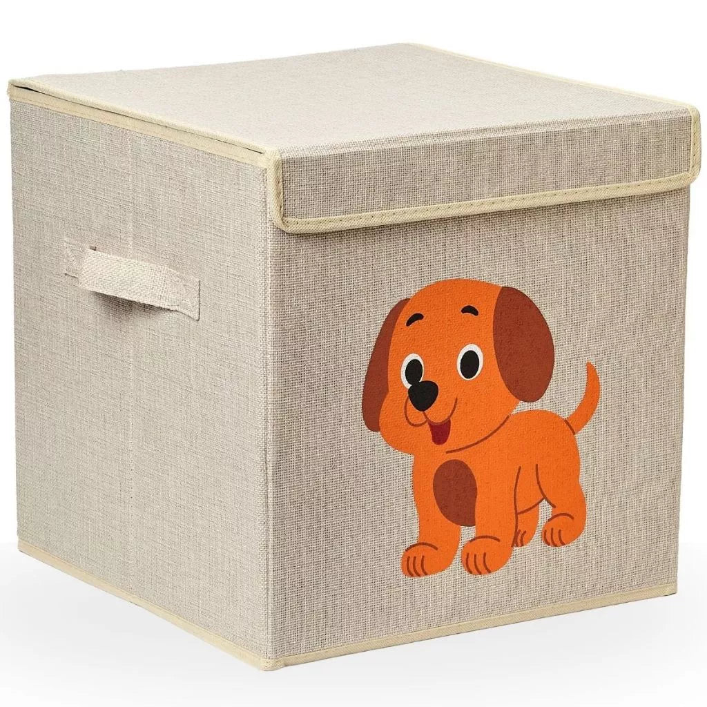 Caixa Organizadora Infantil com Tampa Animal