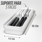 Porta Talheres Organizador de Gaveta de Cozinha