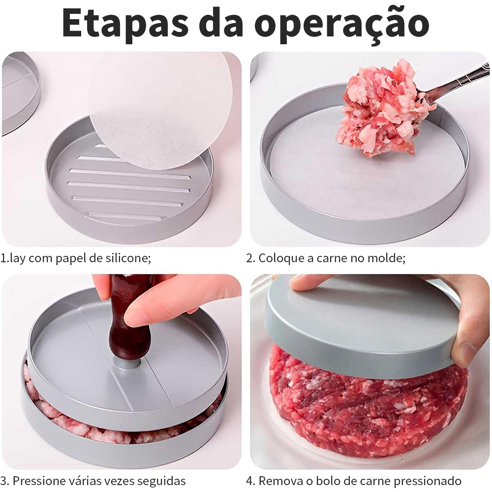 Modelador de Hambúrguer Premium