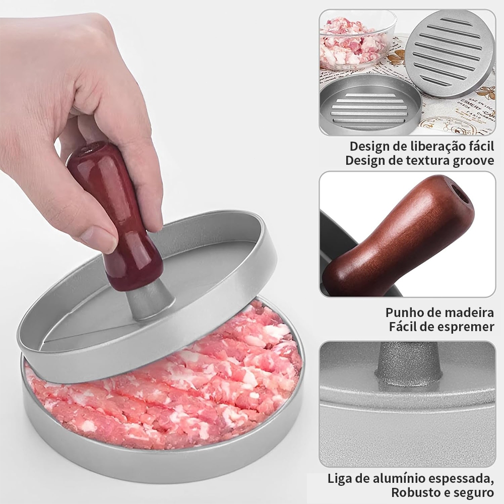Modelador de Hambúrguer Premium