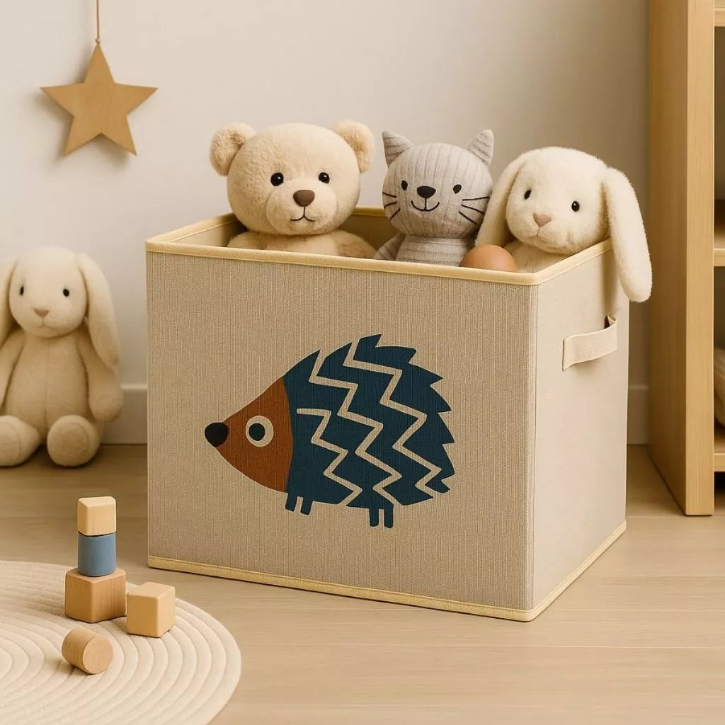 Caixa Organizadora Infantil com Tampa Animal