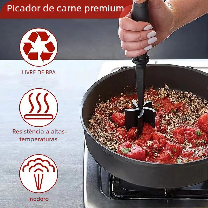 Picador de Carne com Lâminas Afiadas