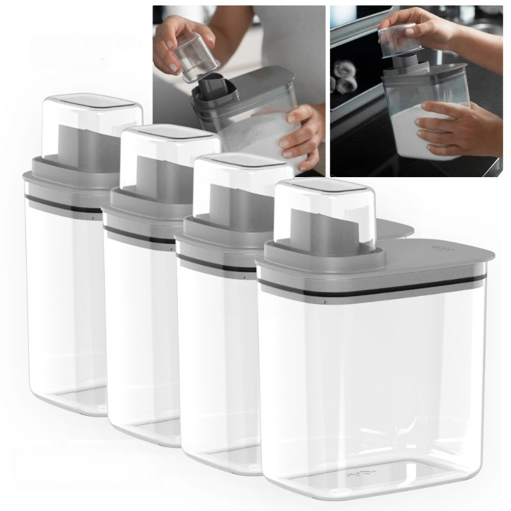 Kit 4 Peças Dispenser Flow 1,5 Litros