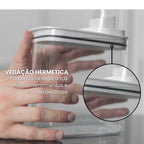 Kit 4 Peças Dispenser Flow 1,5 Litros
